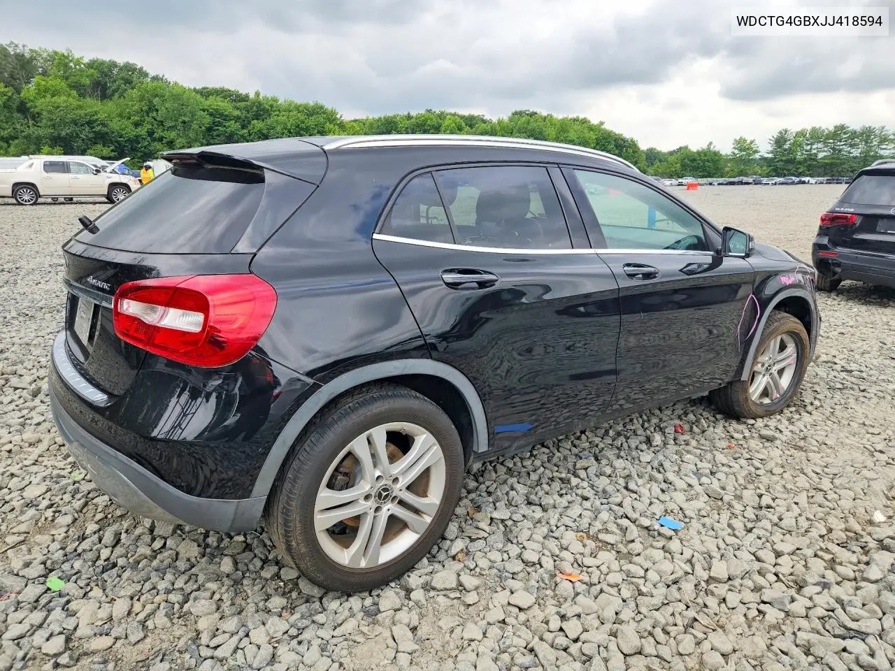 2018 Mercedes-Benz Gla 250 4Matic VIN: WDCTG4GBXJJ418594 Lot: 60441006