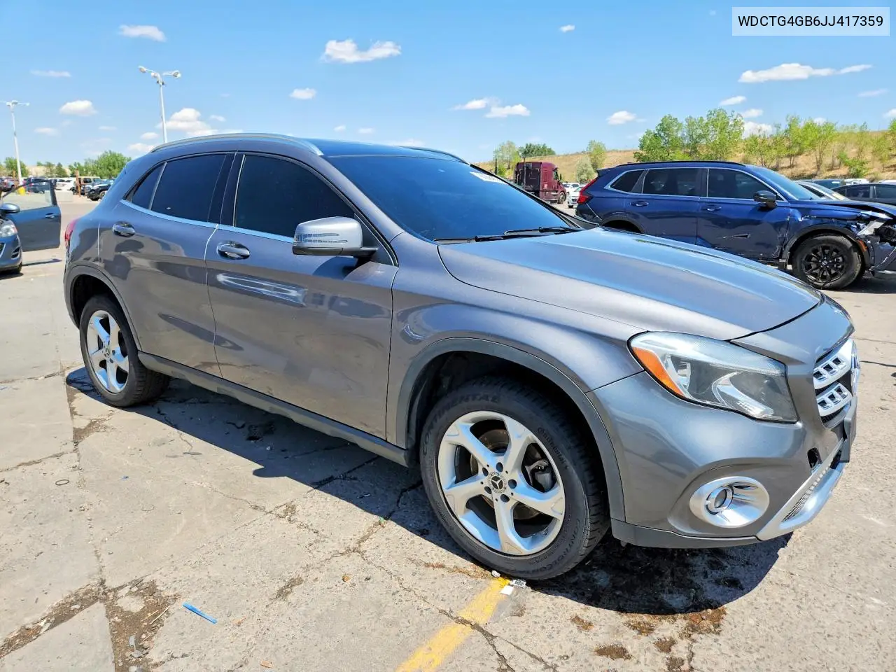 2018 Mercedes-Benz Gla 250 4Matic VIN: WDCTG4GB6JJ417359 Lot: 60994076