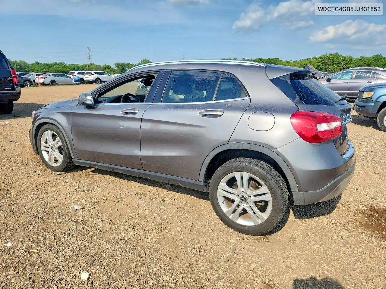 2018 Mercedes-Benz Gla 250 4Matic VIN: WDCTG4GB5JJ431852 Lot: 61015666
