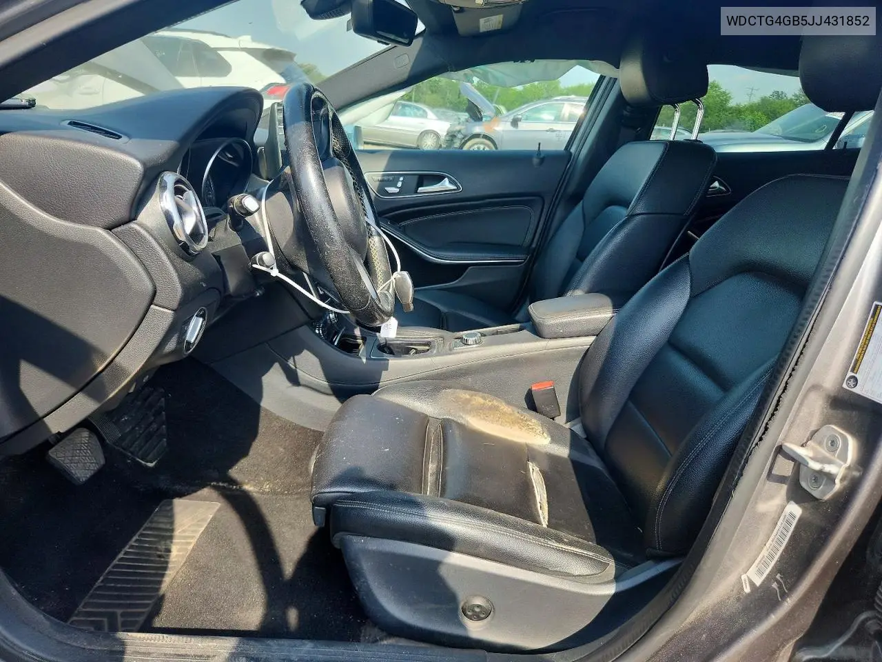 2018 Mercedes-Benz Gla 250 4Matic VIN: WDCTG4GB5JJ431852 Lot: 61015666
