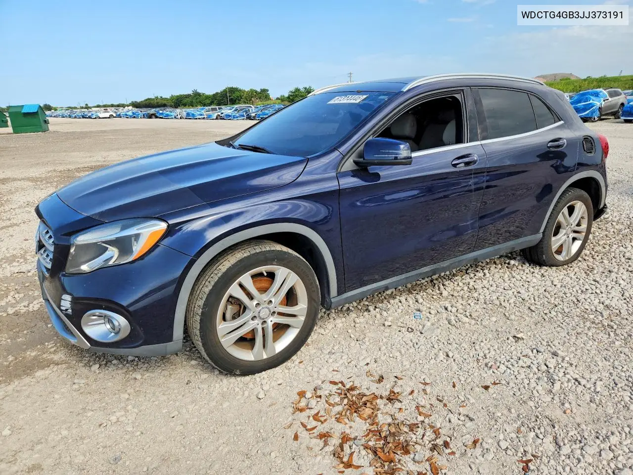 2018 Mercedes-Benz Gla 250 4Matic VIN: WDCTG4GB3JJ373191 Lot: 61314446