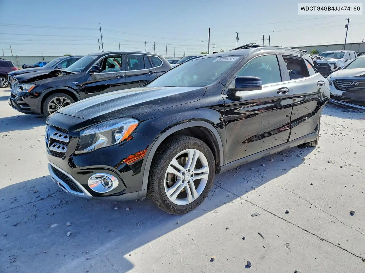 2018 Mercedes-Benz Gla 250 4Matic VIN: WDCTG4GB4JJ474160 Lot: 61325316