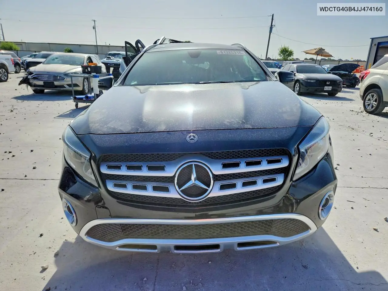 2018 Mercedes-Benz Gla 250 4Matic VIN: WDCTG4GB4JJ474160 Lot: 61325316