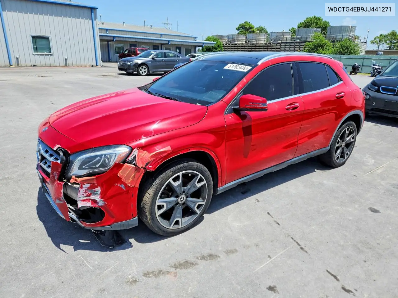 2018 Mercedes-Benz Gla 250 VIN: WDCTG4EB9JJ441271 Lot: 61905046