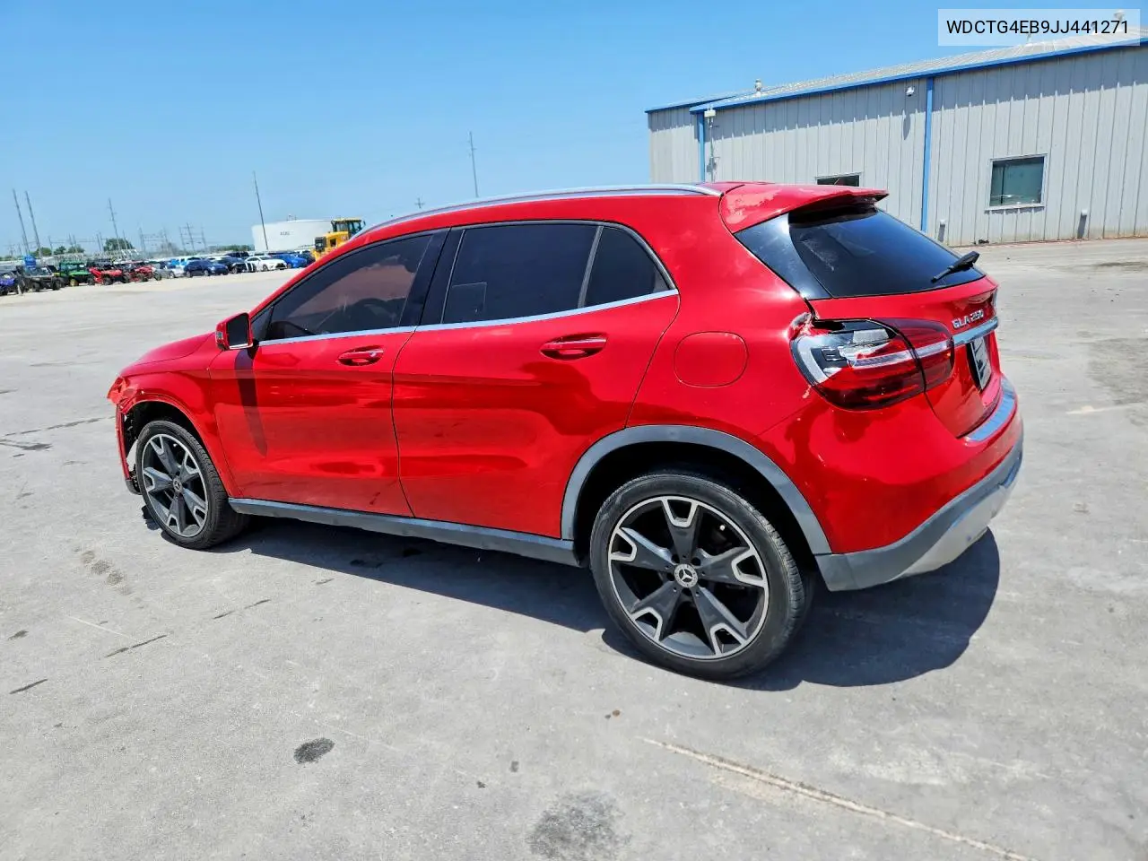2018 Mercedes-Benz Gla 250 VIN: WDCTG4EB9JJ441271 Lot: 61905046