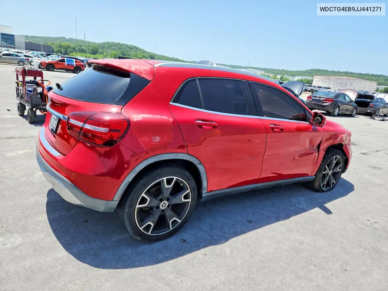 2018 Mercedes-Benz Gla 250 VIN: WDCTG4EB9JJ441271 Lot: 61905046