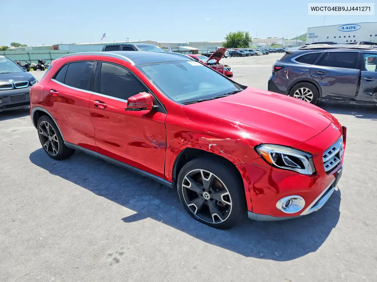 2018 Mercedes-Benz Gla 250 VIN: WDCTG4EB9JJ441271 Lot: 61905046