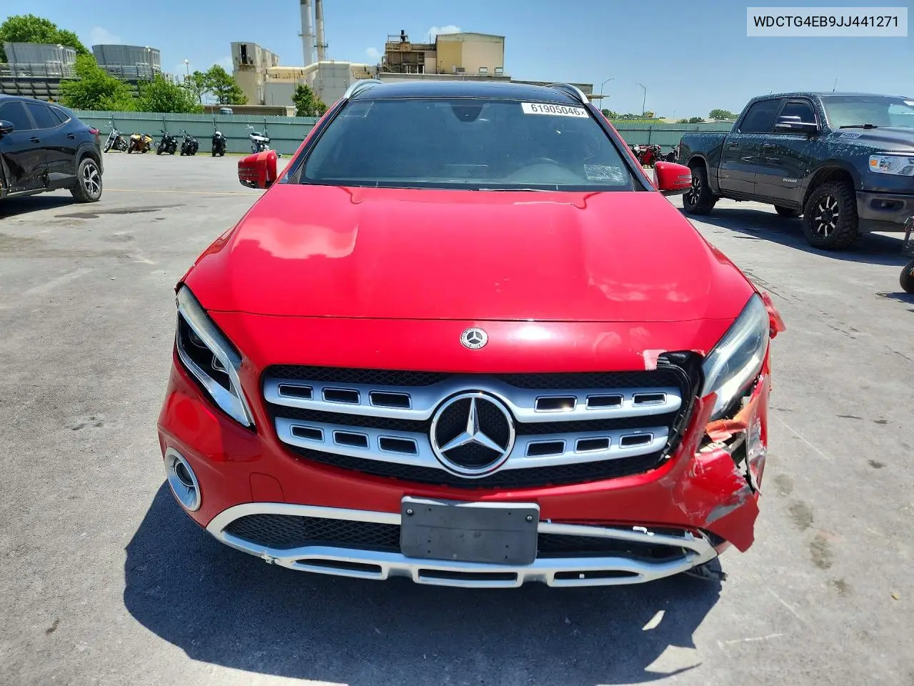 2018 Mercedes-Benz Gla 250 VIN: WDCTG4EB9JJ441271 Lot: 61905046