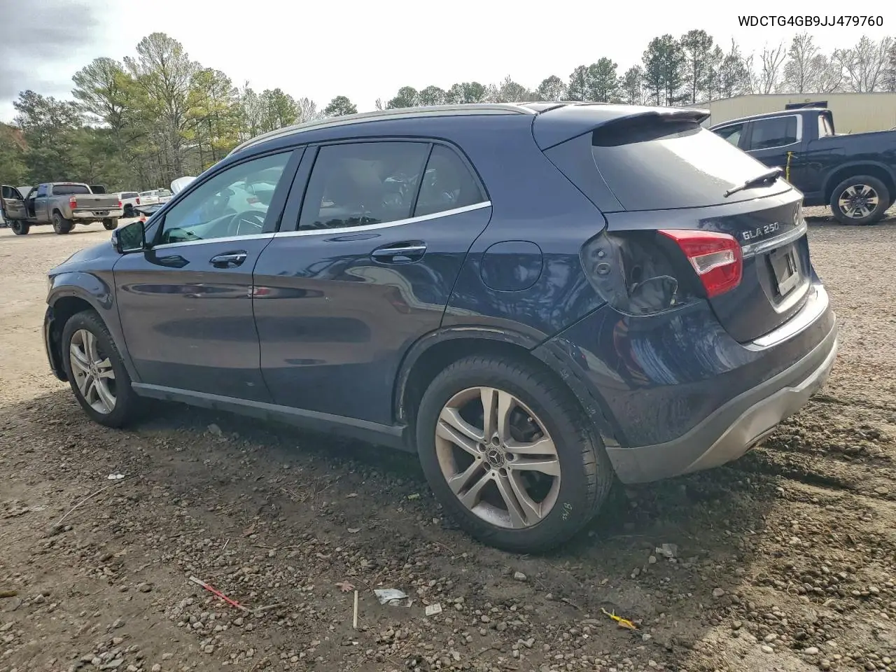 WDCTG4GB9JJ479760 2018 Mercedes-Benz Gla 250 4Matic