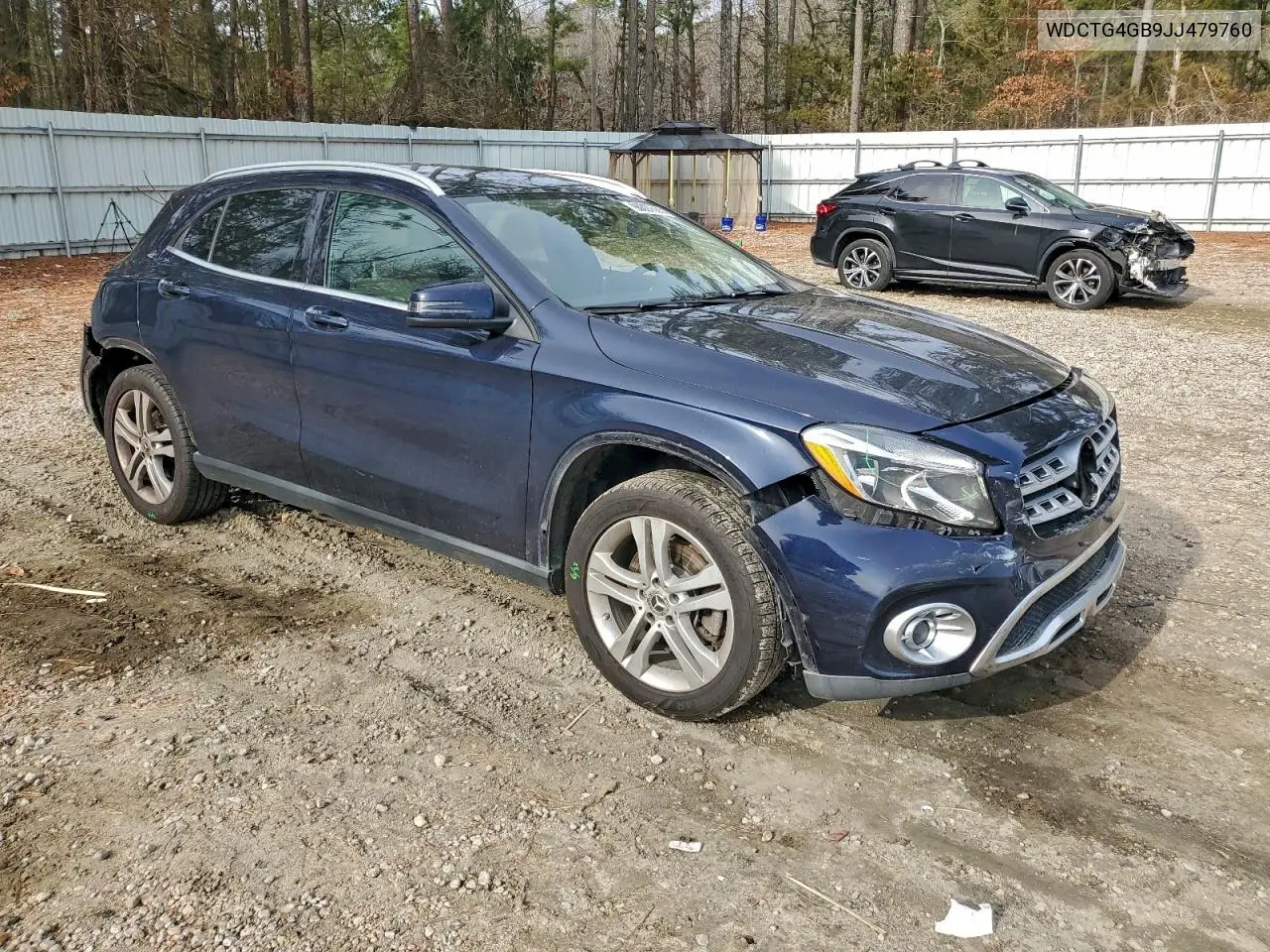 WDCTG4GB9JJ479760 2018 Mercedes-Benz Gla 250 4Matic