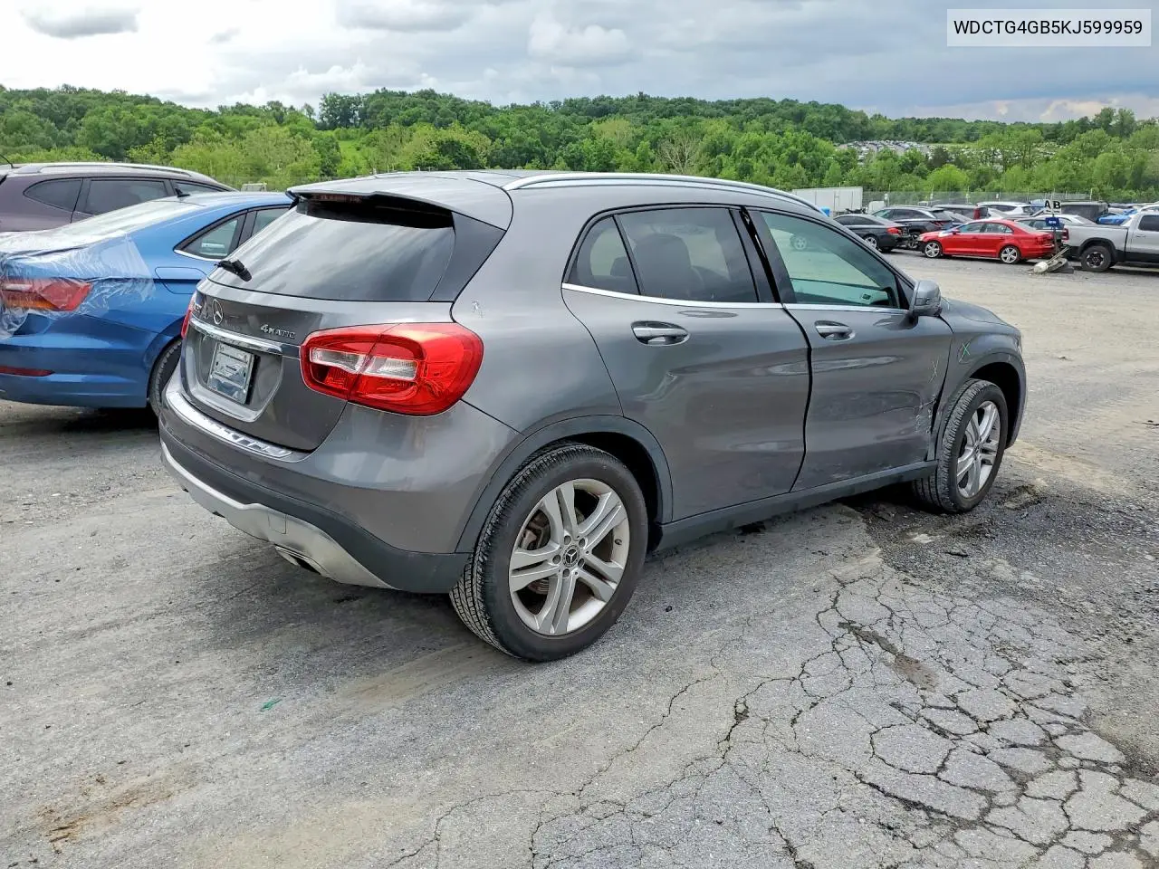 2019 Mercedes-Benz Gla 250 4Matic VIN: WDCTG4GB5KJ599959 Lot: 54016756