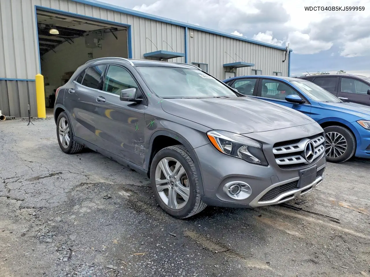 2019 Mercedes-Benz Gla 250 4Matic VIN: WDCTG4GB5KJ599959 Lot: 54016756