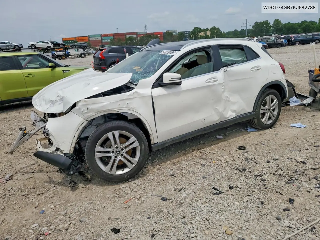 2019 Mercedes-Benz Gla 250 4Matic VIN: WDCTG4GB7KJ582788 Lot: 56229666