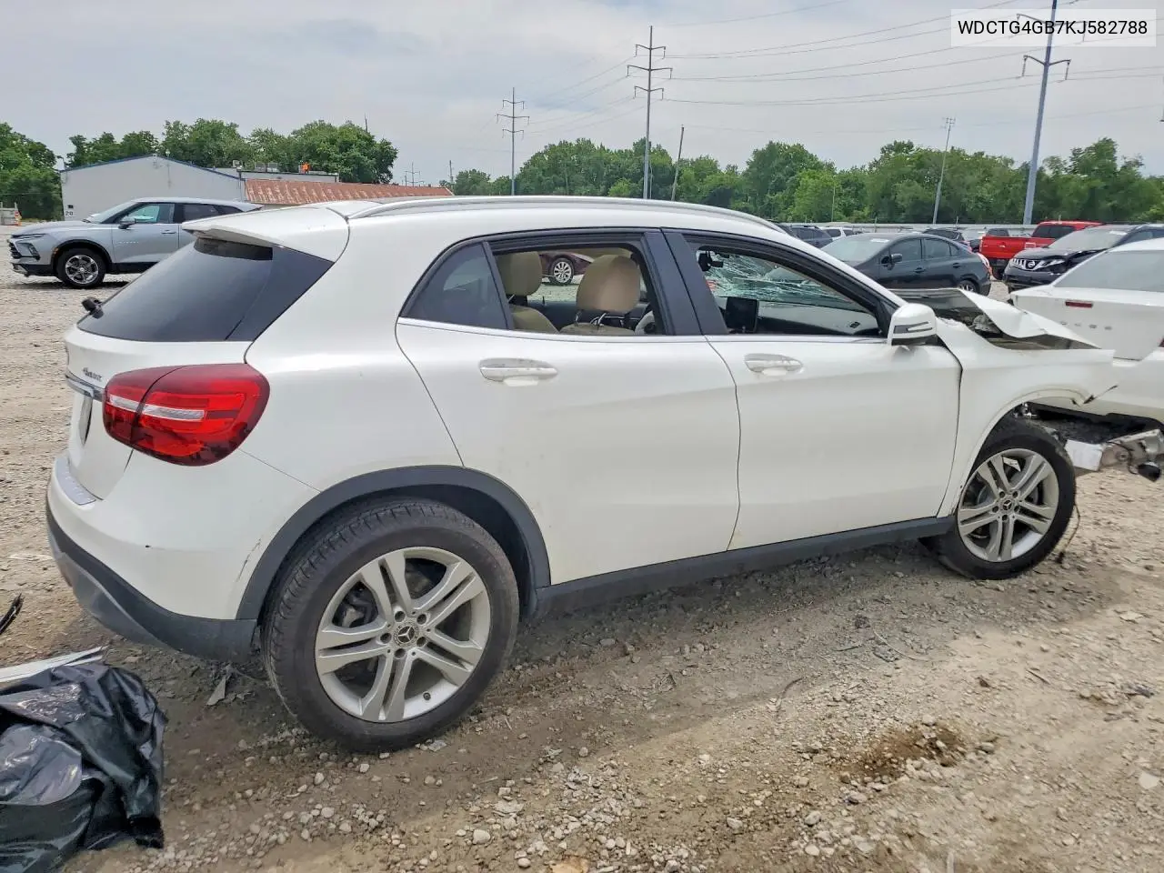 2019 Mercedes-Benz Gla 250 4Matic VIN: WDCTG4GB7KJ582788 Lot: 56229666