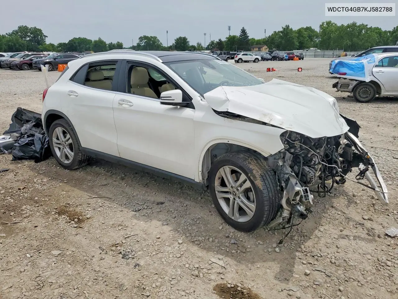 2019 Mercedes-Benz Gla 250 4Matic VIN: WDCTG4GB7KJ582788 Lot: 56229666