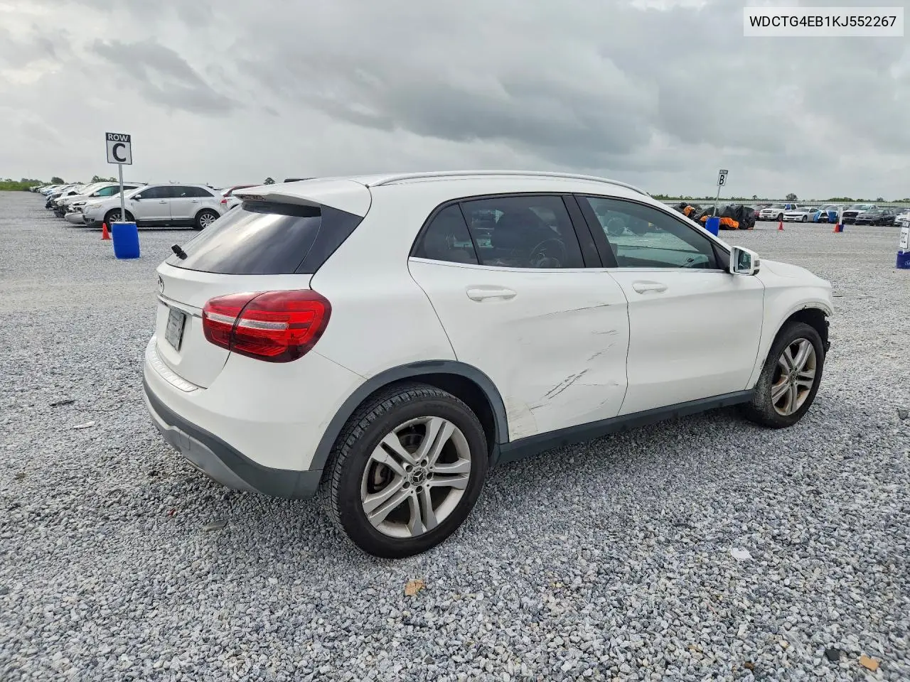 2019 Mercedes-Benz Gla 250 VIN: WDCTG4EB1KJ552267 Lot: 58104036