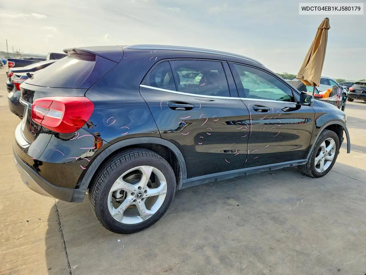 2019 Mercedes-Benz Gla 250 VIN: WDCTG4EB1KJ580179 Lot: 58420916