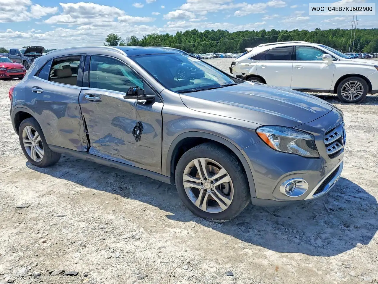 2019 Mercedes-Benz Gla 250 VIN: WDCTG4EB7KJ602900 Lot: 59062226