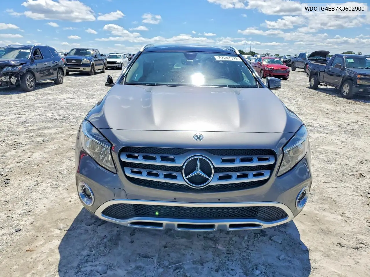 2019 Mercedes-Benz Gla 250 VIN: WDCTG4EB7KJ602900 Lot: 59062226