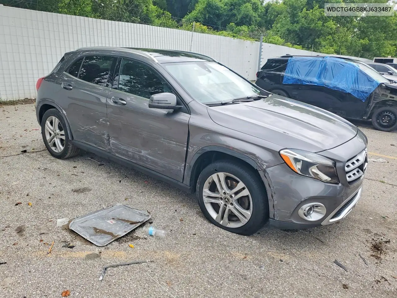 2019 Mercedes-Benz Gla 250 4Matic VIN: WDCTG4GB8KJ633487 Lot: 59177546