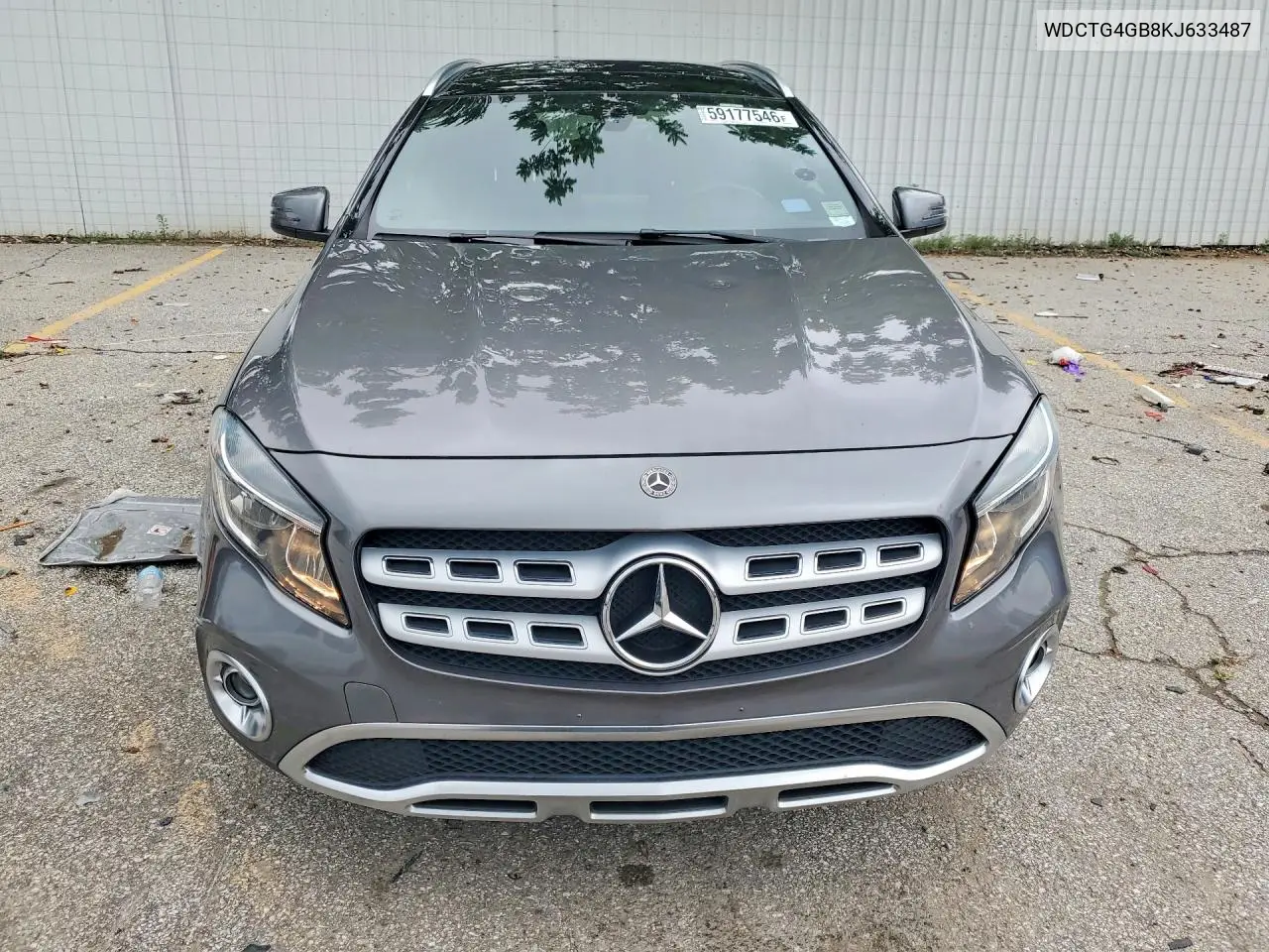 2019 Mercedes-Benz Gla 250 4Matic VIN: WDCTG4GB8KJ633487 Lot: 59177546