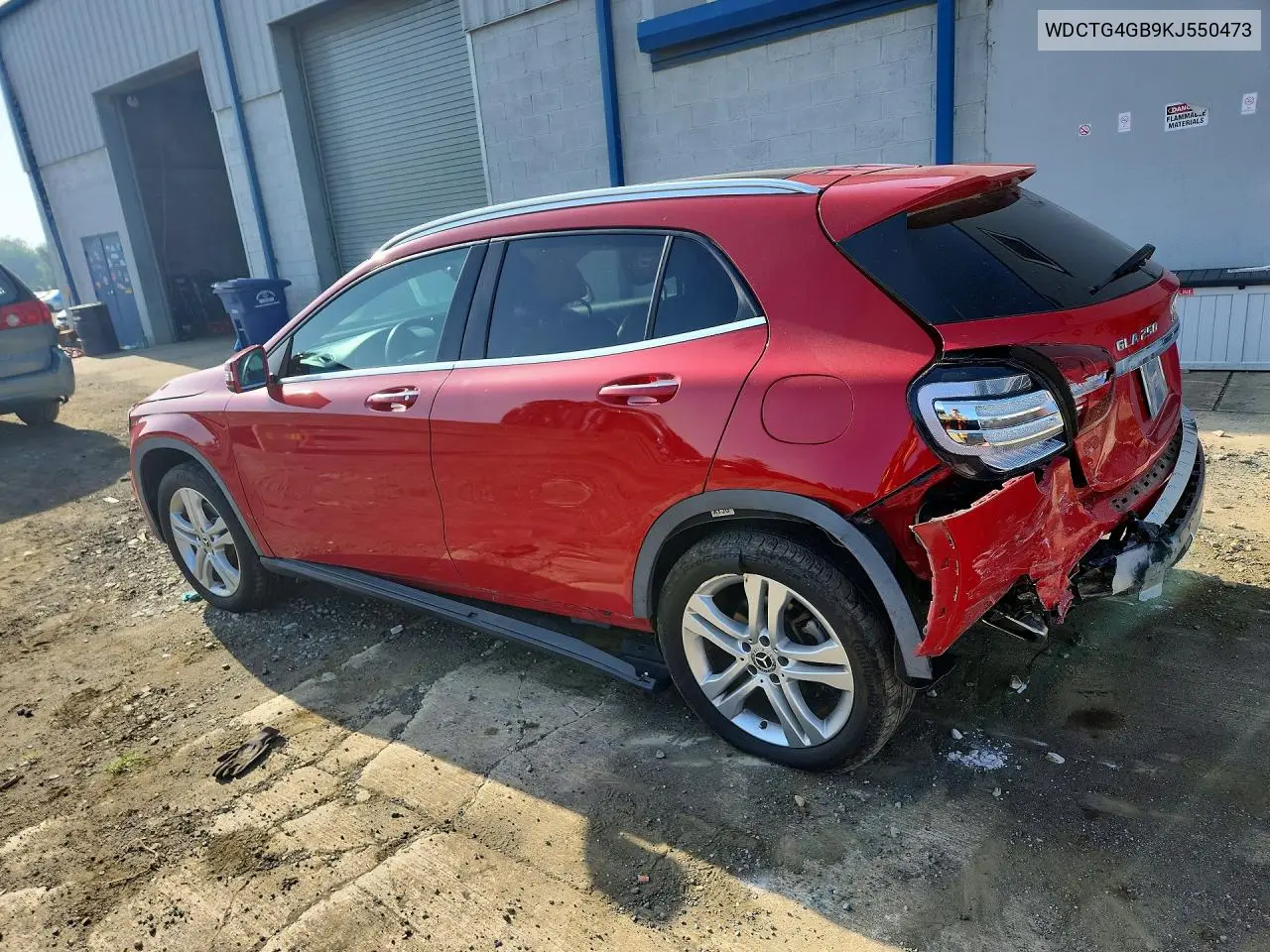 2019 Mercedes-Benz Gla 250 4Matic VIN: WDCTG4GB9KJ550473 Lot: 59271266