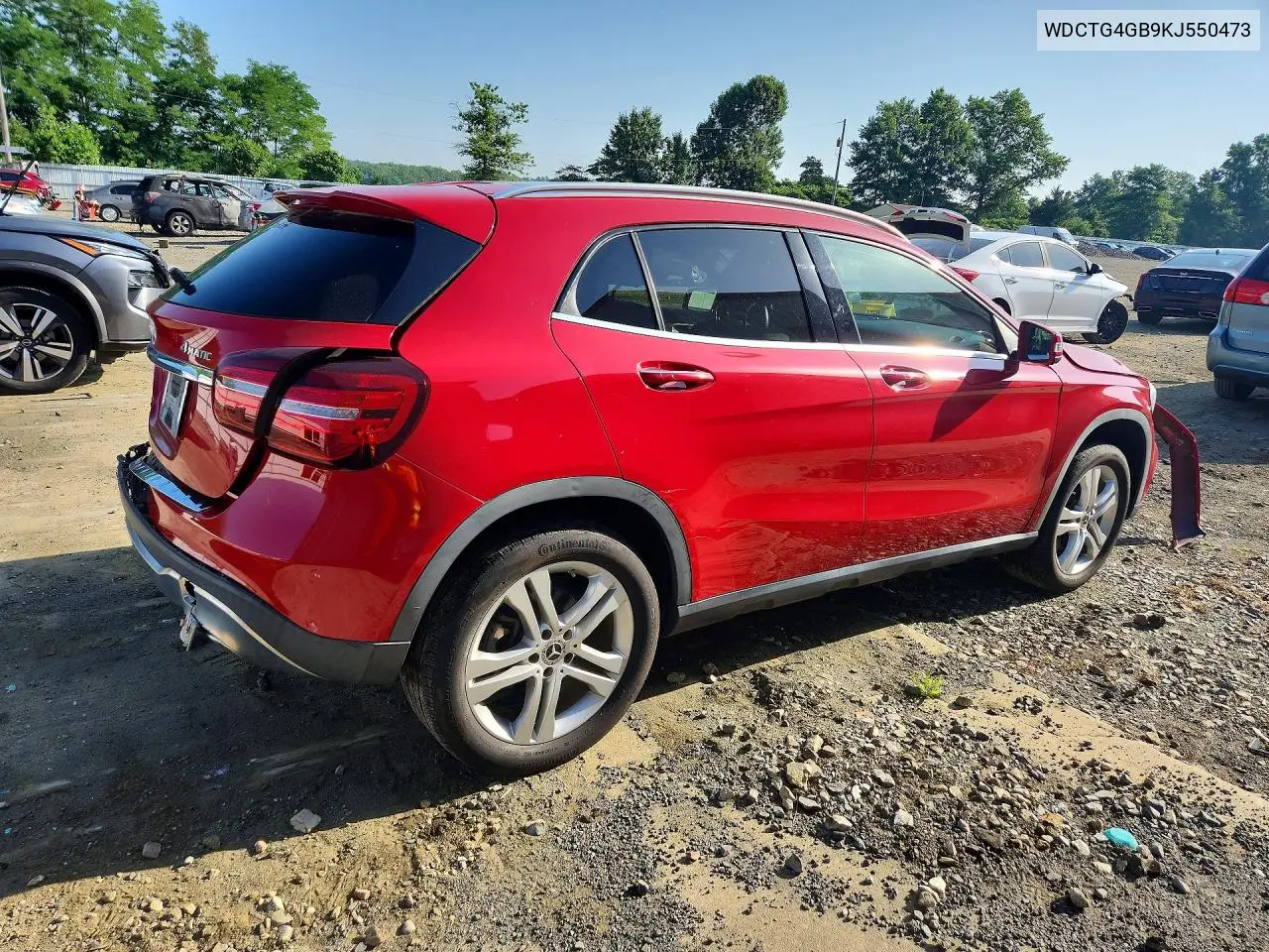 2019 Mercedes-Benz Gla 250 4Matic VIN: WDCTG4GB9KJ550473 Lot: 59271266