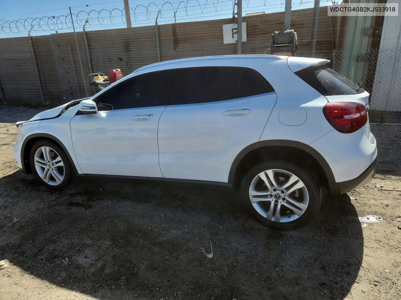 2019 Mercedes-Benz Gla 250 4Matic VIN: WDCTG4GB2KJ533918 Lot: 59398816