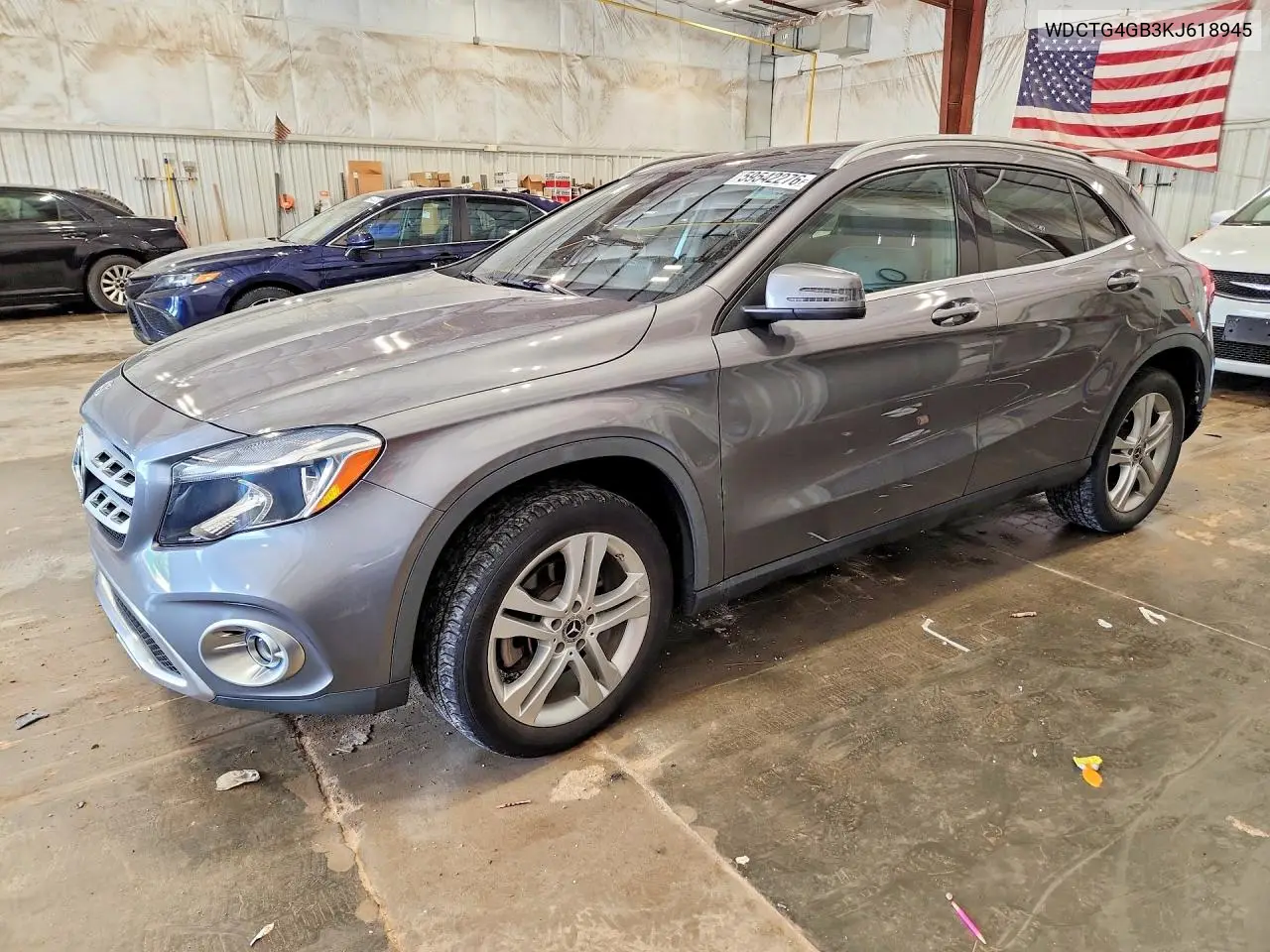 2019 Mercedes-Benz Gla 250 4Matic VIN: WDCTG4GB3KJ618945 Lot: 59542276