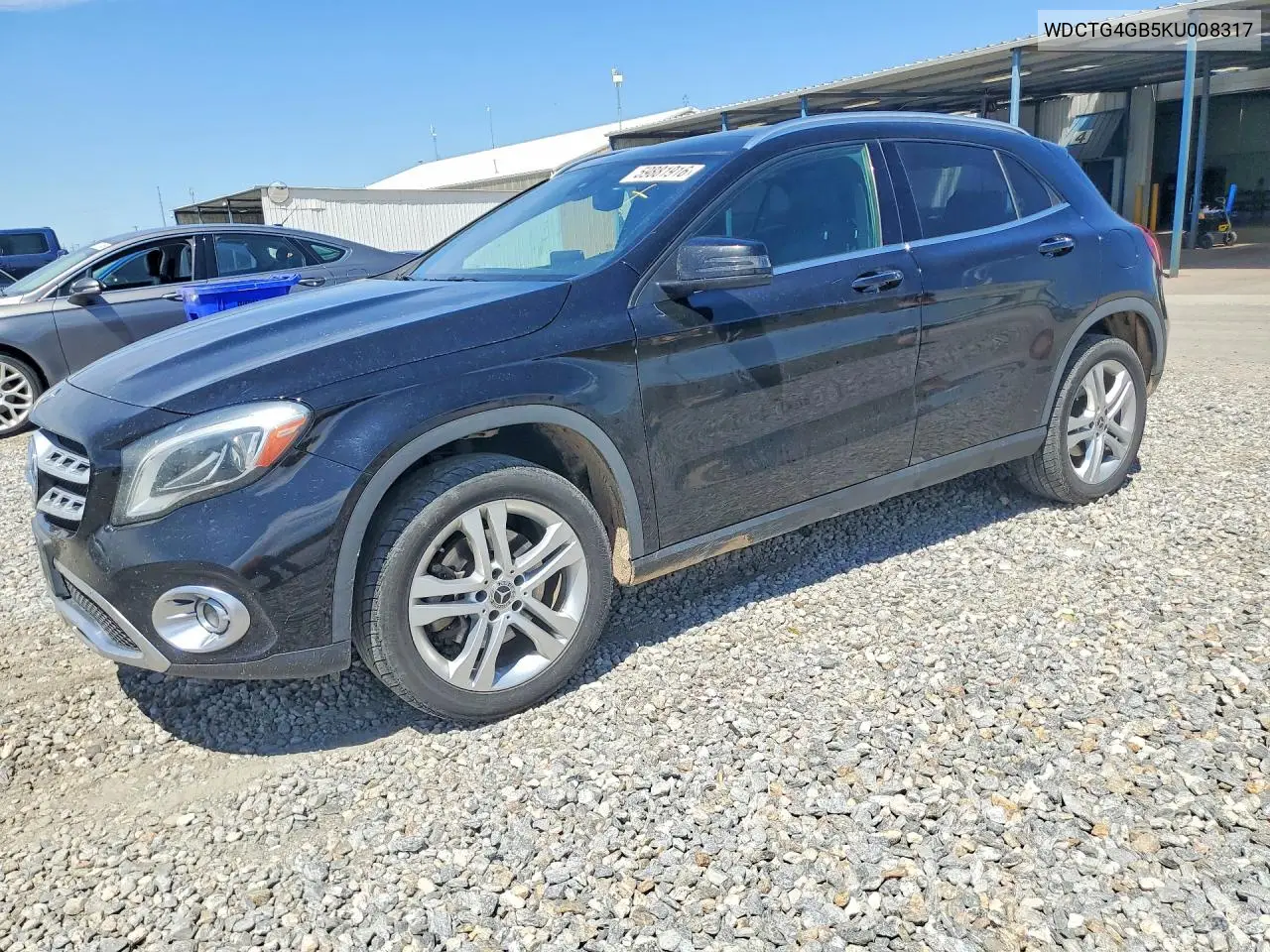 2019 Mercedes-Benz Gla 250 4Matic VIN: WDCTG4GB5KU008317 Lot: 59881916