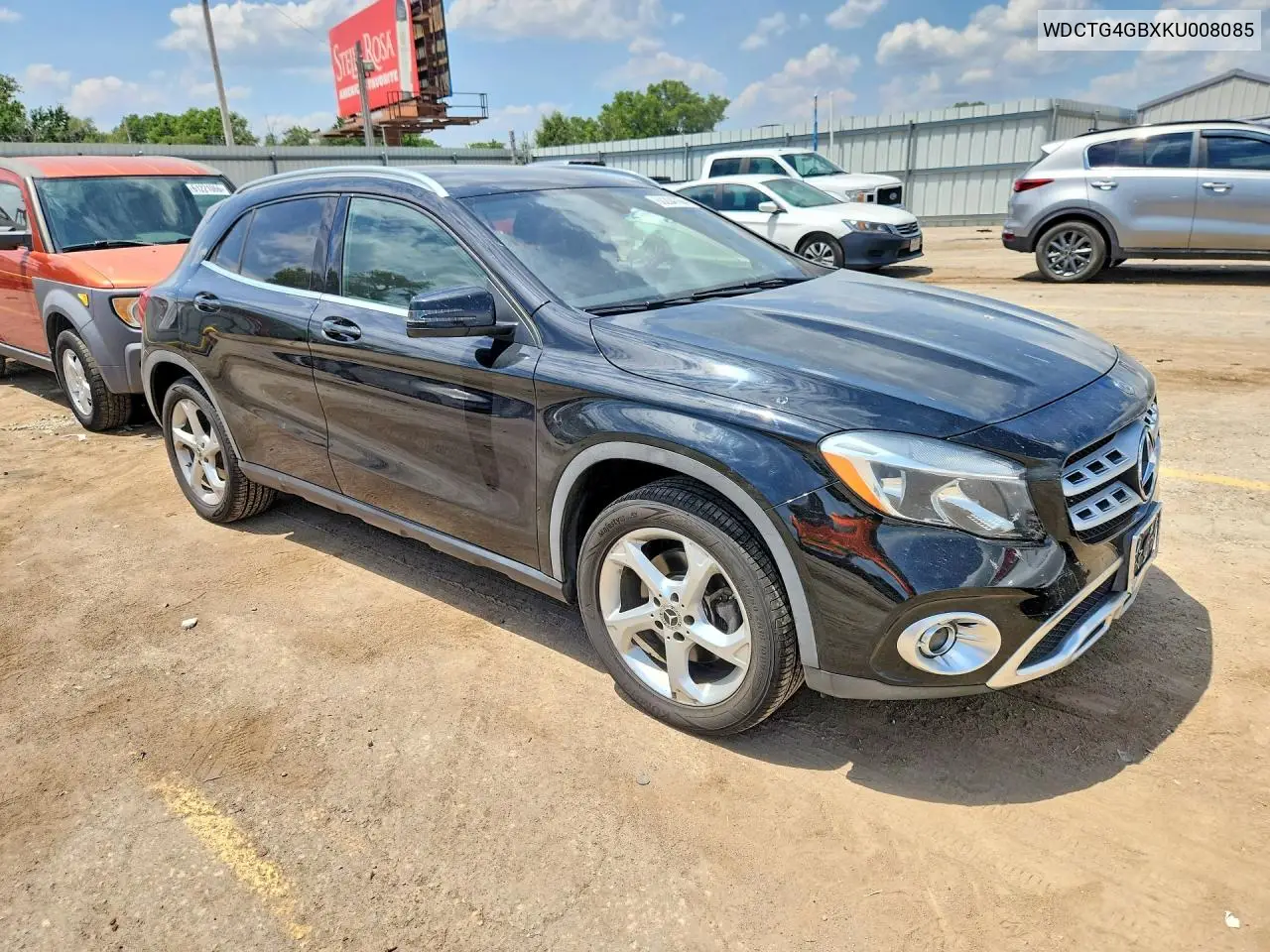 2019 Mercedes-Benz Gla 250 4Matic VIN: WDCTG4GBXKU008085 Lot: 60204766