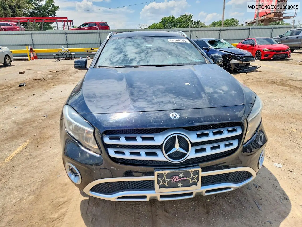 2019 Mercedes-Benz Gla 250 4Matic VIN: WDCTG4GBXKU008085 Lot: 60204766