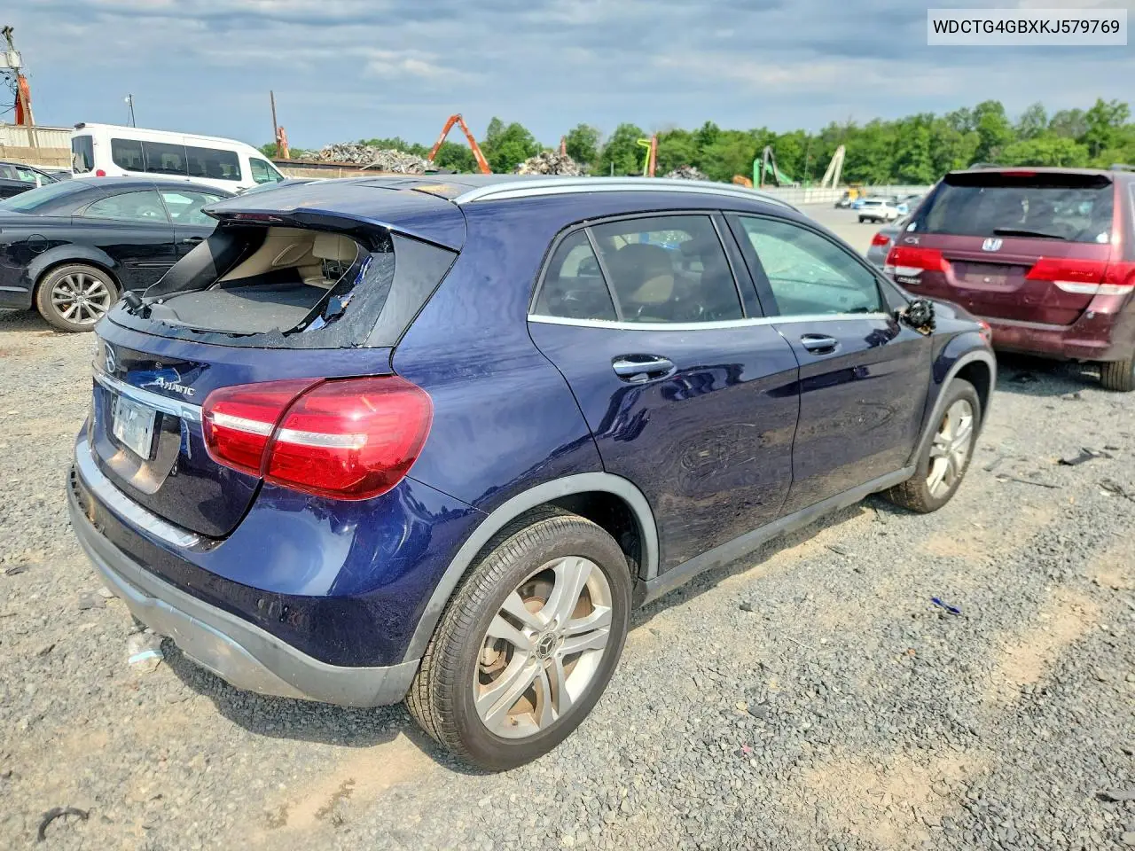 2019 Mercedes-Benz Gla 250 4Matic VIN: WDCTG4GBXKJ579769 Lot: 60597686