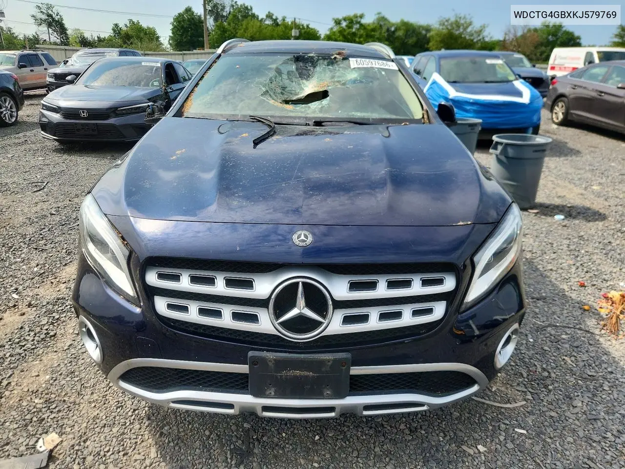2019 Mercedes-Benz Gla 250 4Matic VIN: WDCTG4GBXKJ579769 Lot: 60597686