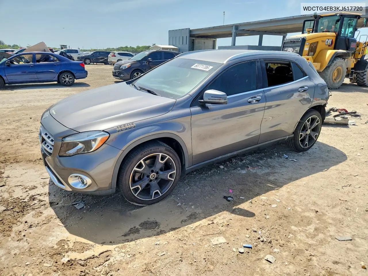 2019 Mercedes-Benz Gla 250 VIN: WDCTG4EB3KJ617720 Lot: 60771786