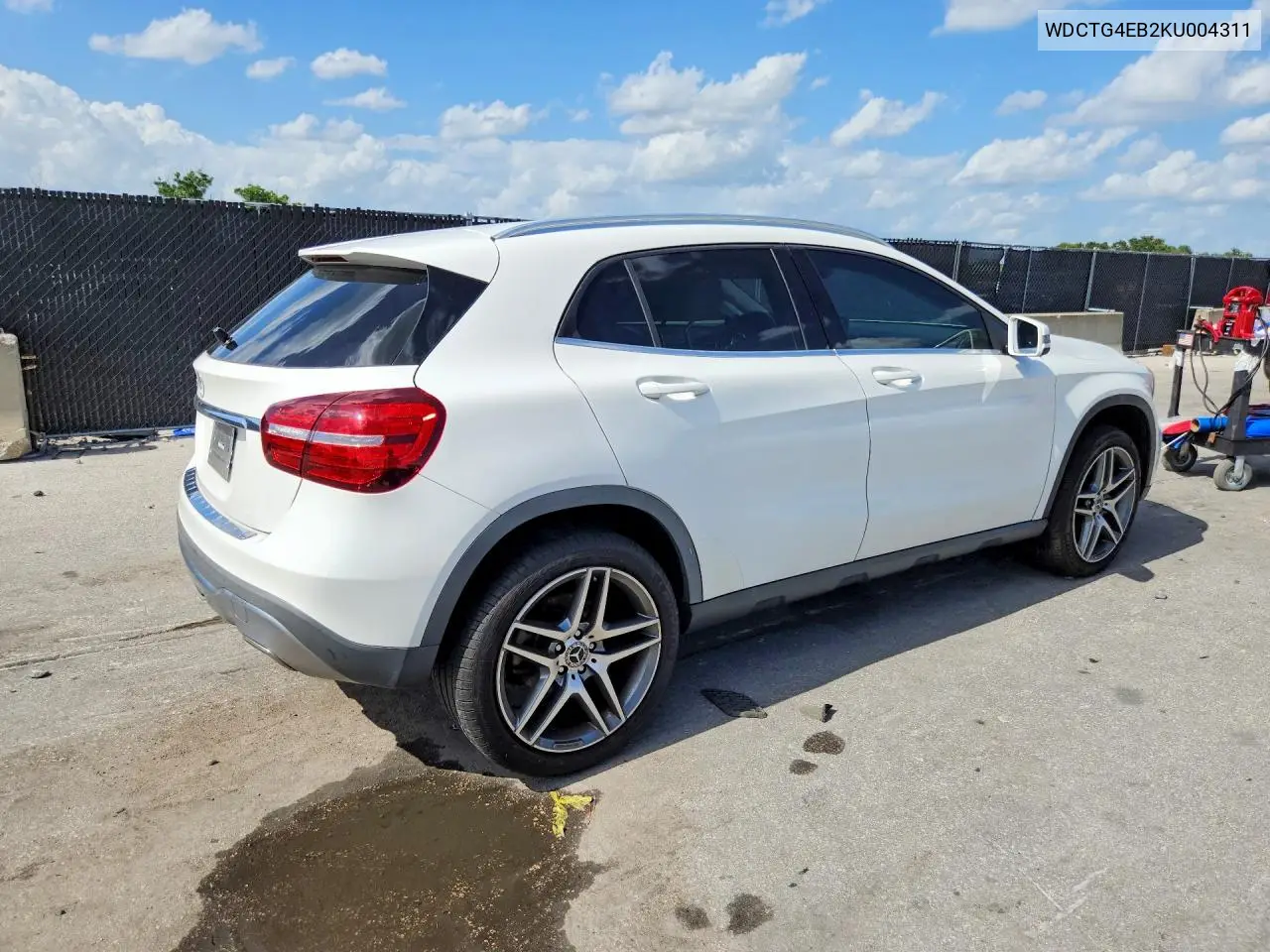 2019 Mercedes-Benz Gla 250 VIN: WDCTG4EB2KU004311 Lot: 61199636