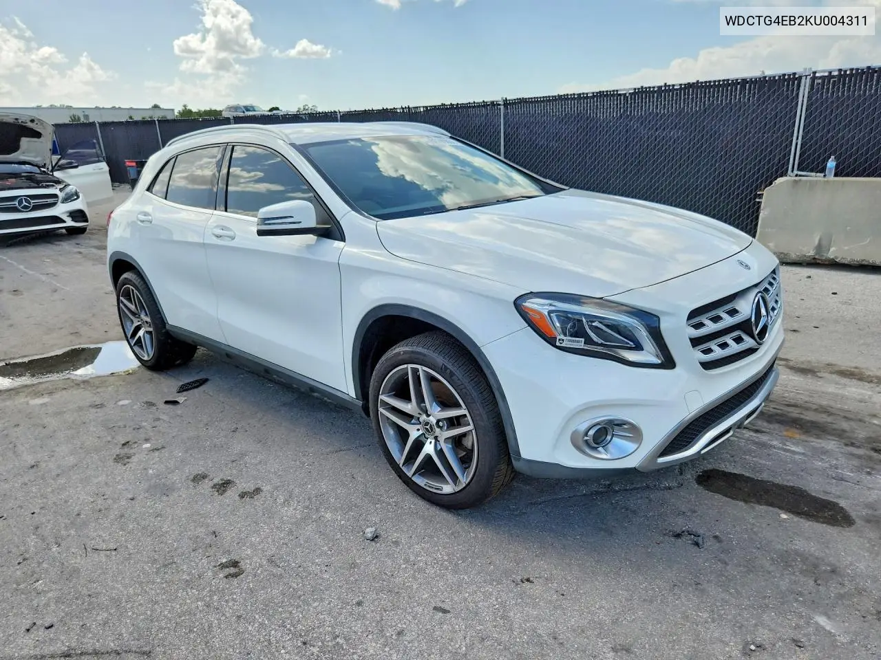 2019 Mercedes-Benz Gla 250 VIN: WDCTG4EB2KU004311 Lot: 61199636