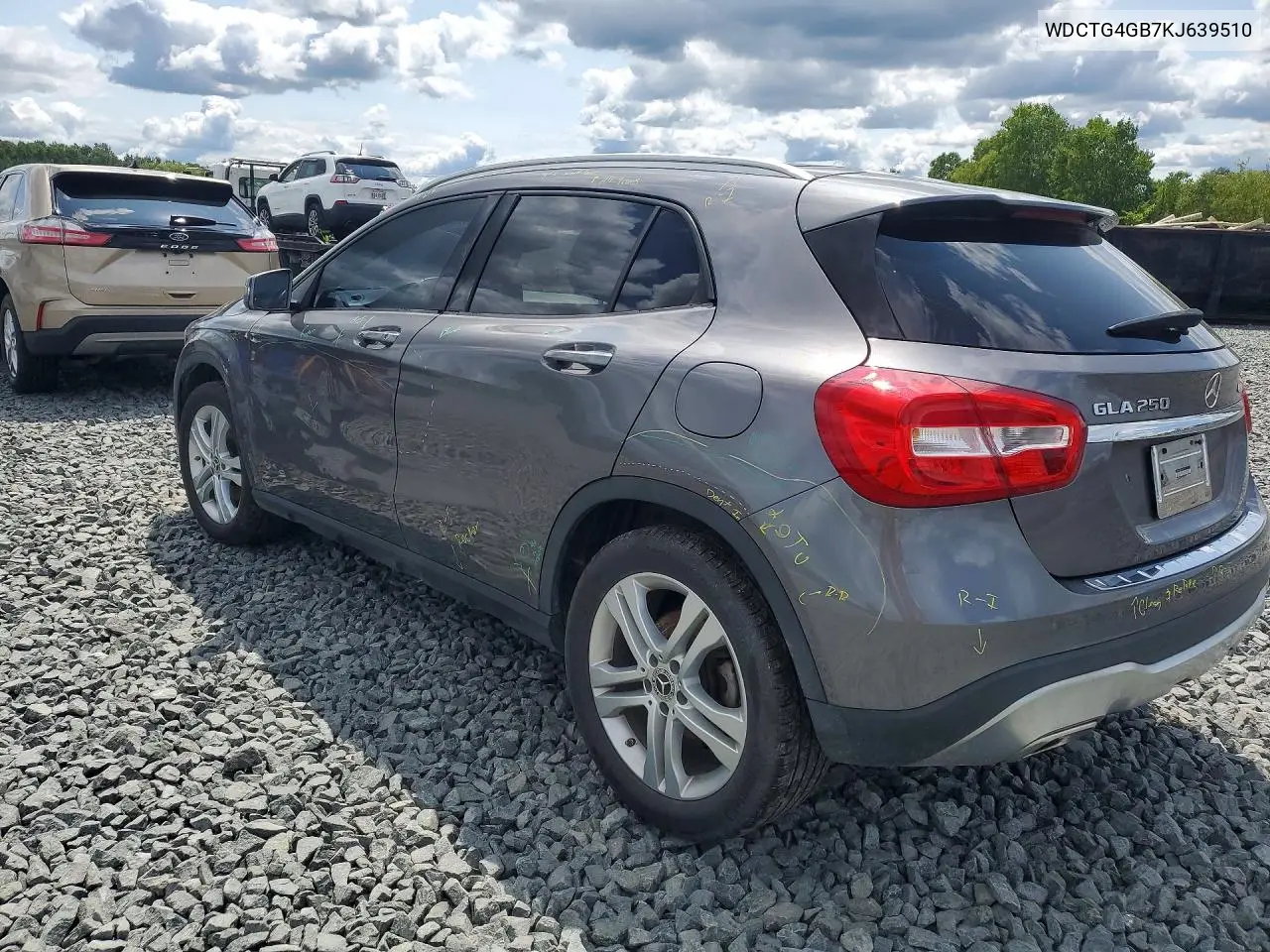 WDCTG4GB7KJ639510 2019 Mercedes-Benz Gla 250 4Matic