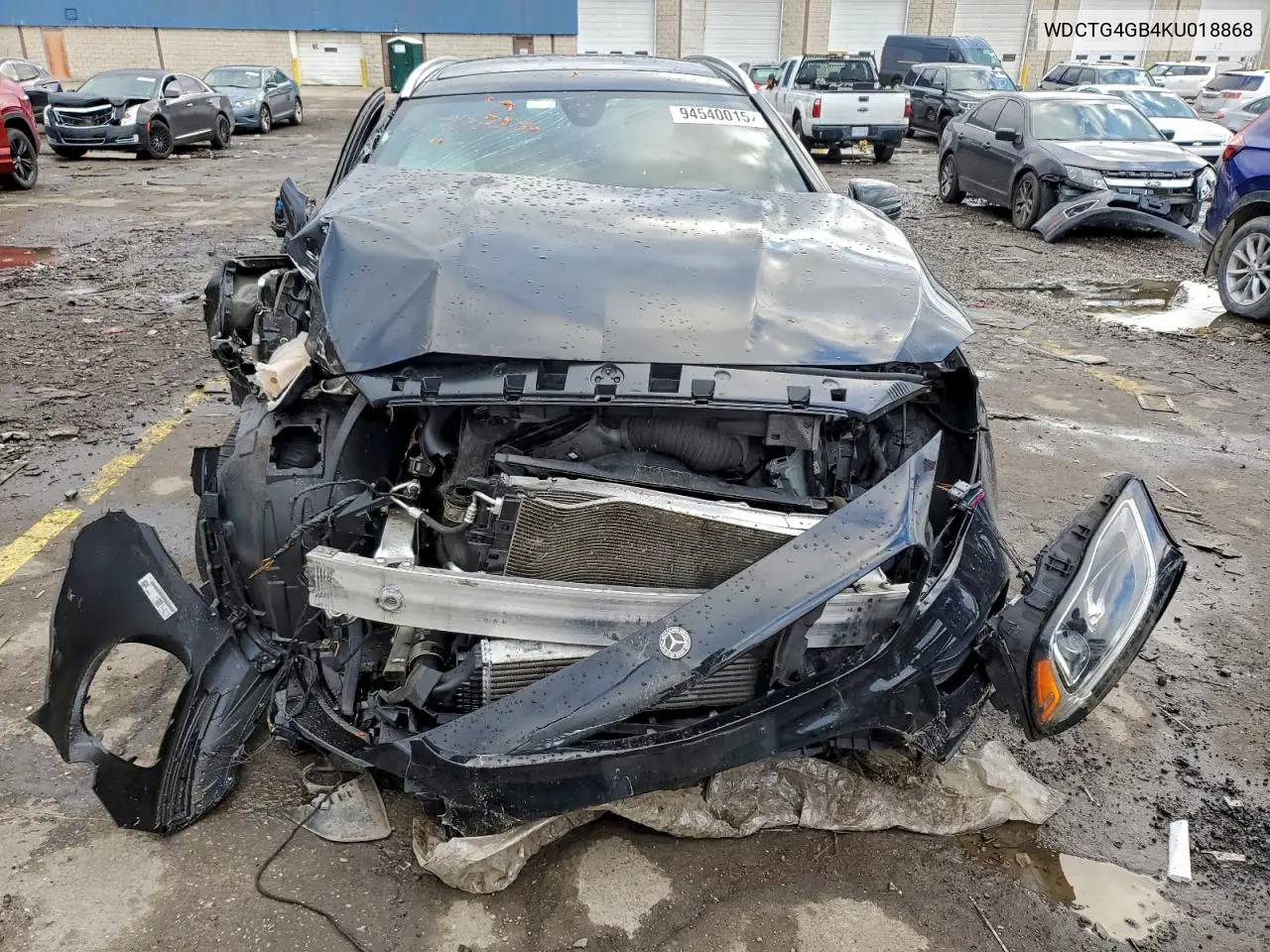 WDCTG4GB4KU018868 2019 Mercedes-Benz Gla 250 4Matic