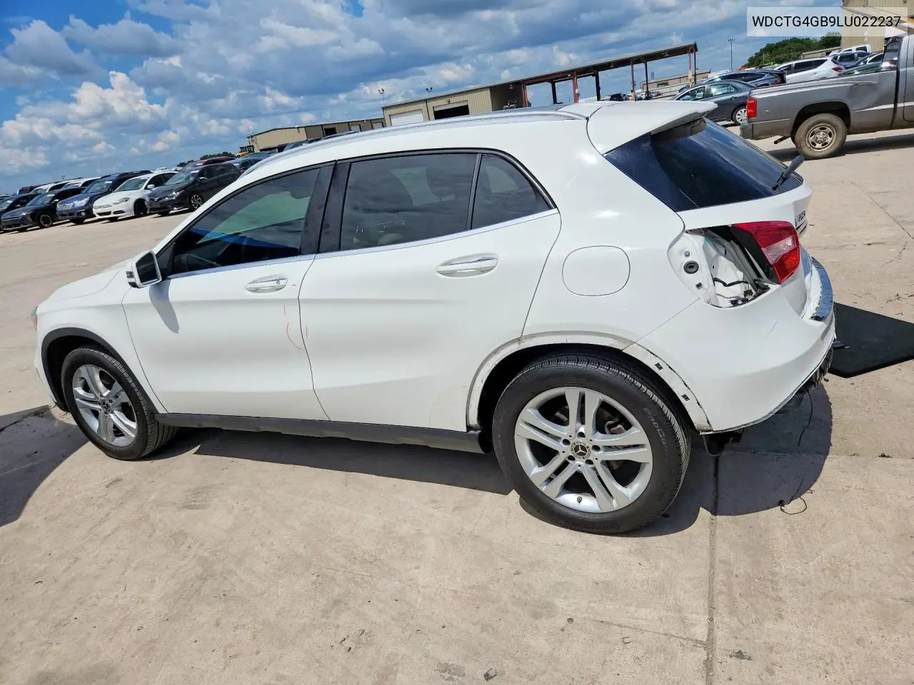 2020 Mercedes-Benz Gla 250 4Matic VIN: WDCTG4GB9LU022237 Lot: 60491376