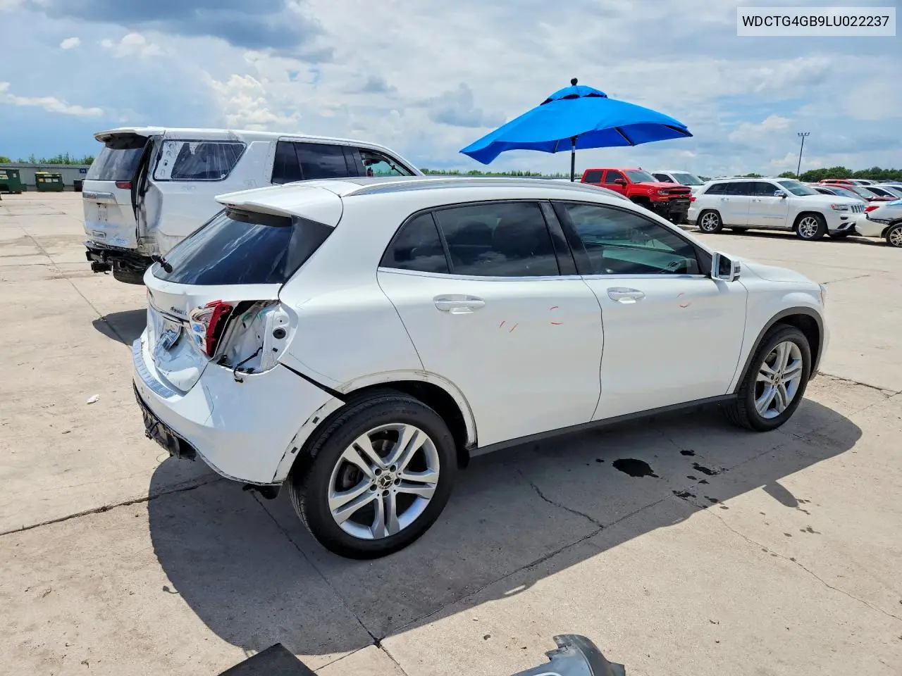 2020 Mercedes-Benz Gla 250 4Matic VIN: WDCTG4GB9LU022237 Lot: 60491376