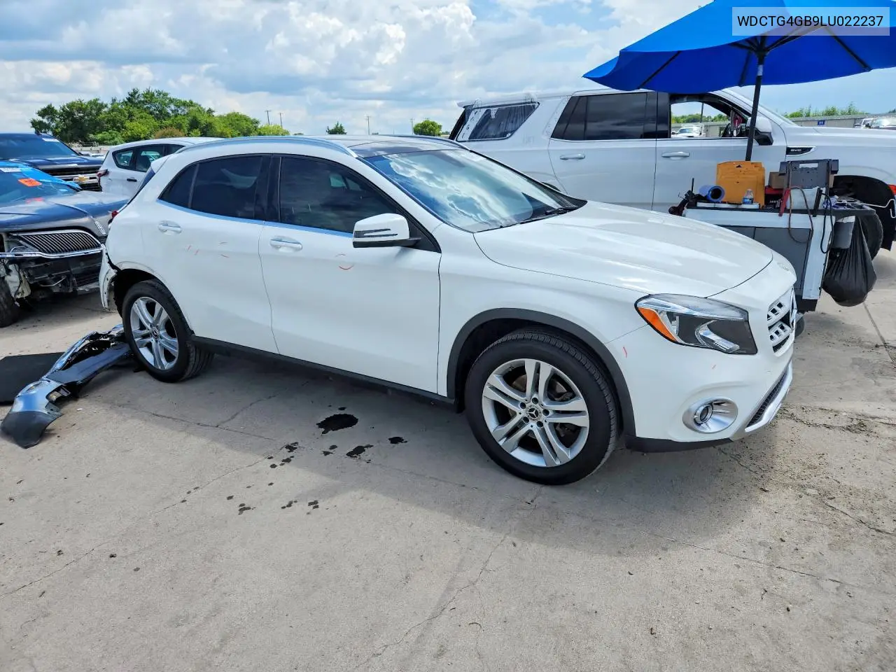 2020 Mercedes-Benz Gla 250 4Matic VIN: WDCTG4GB9LU022237 Lot: 60491376