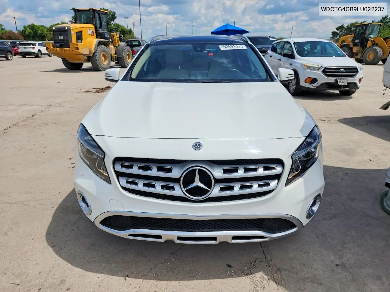 2020 Mercedes-Benz Gla 250 4Matic VIN: WDCTG4GB9LU022237 Lot: 60491376