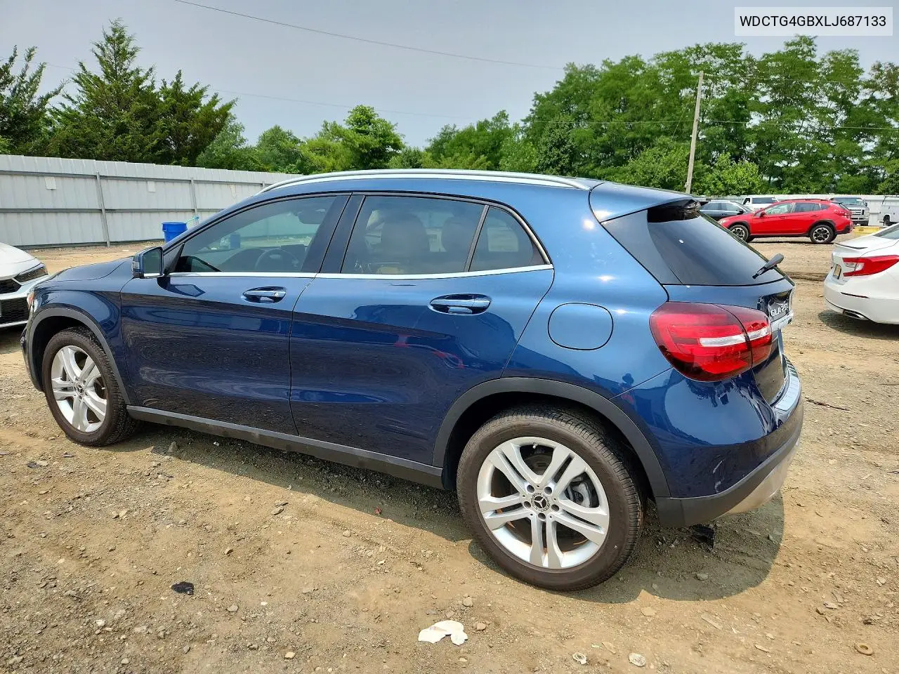2020 Mercedes-Benz Gla 250 4Matic VIN: WDCTG4GBXLJ687133 Lot: 60688926