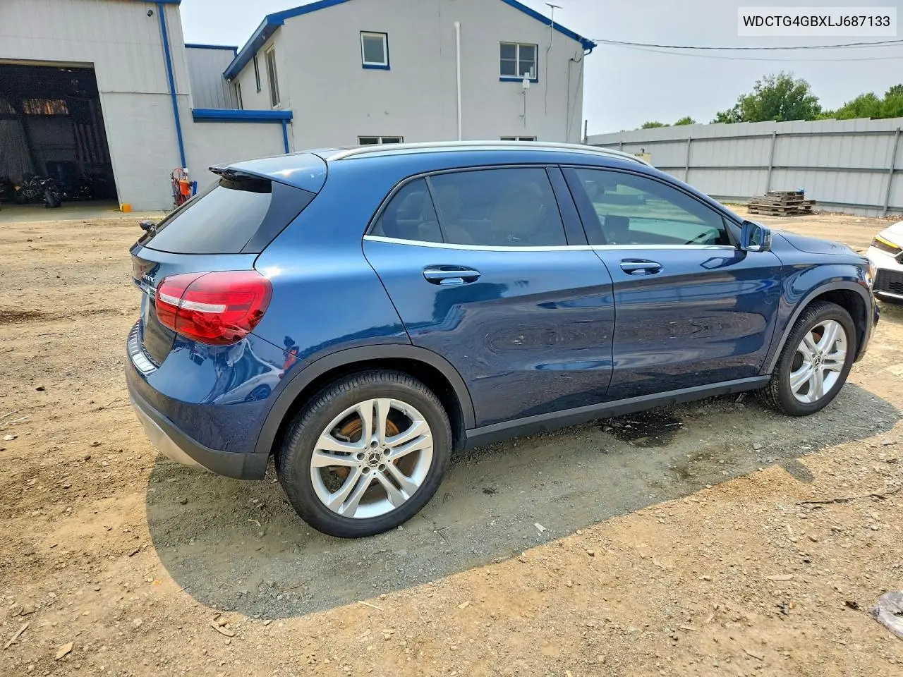 2020 Mercedes-Benz Gla 250 4Matic VIN: WDCTG4GBXLJ687133 Lot: 60688926