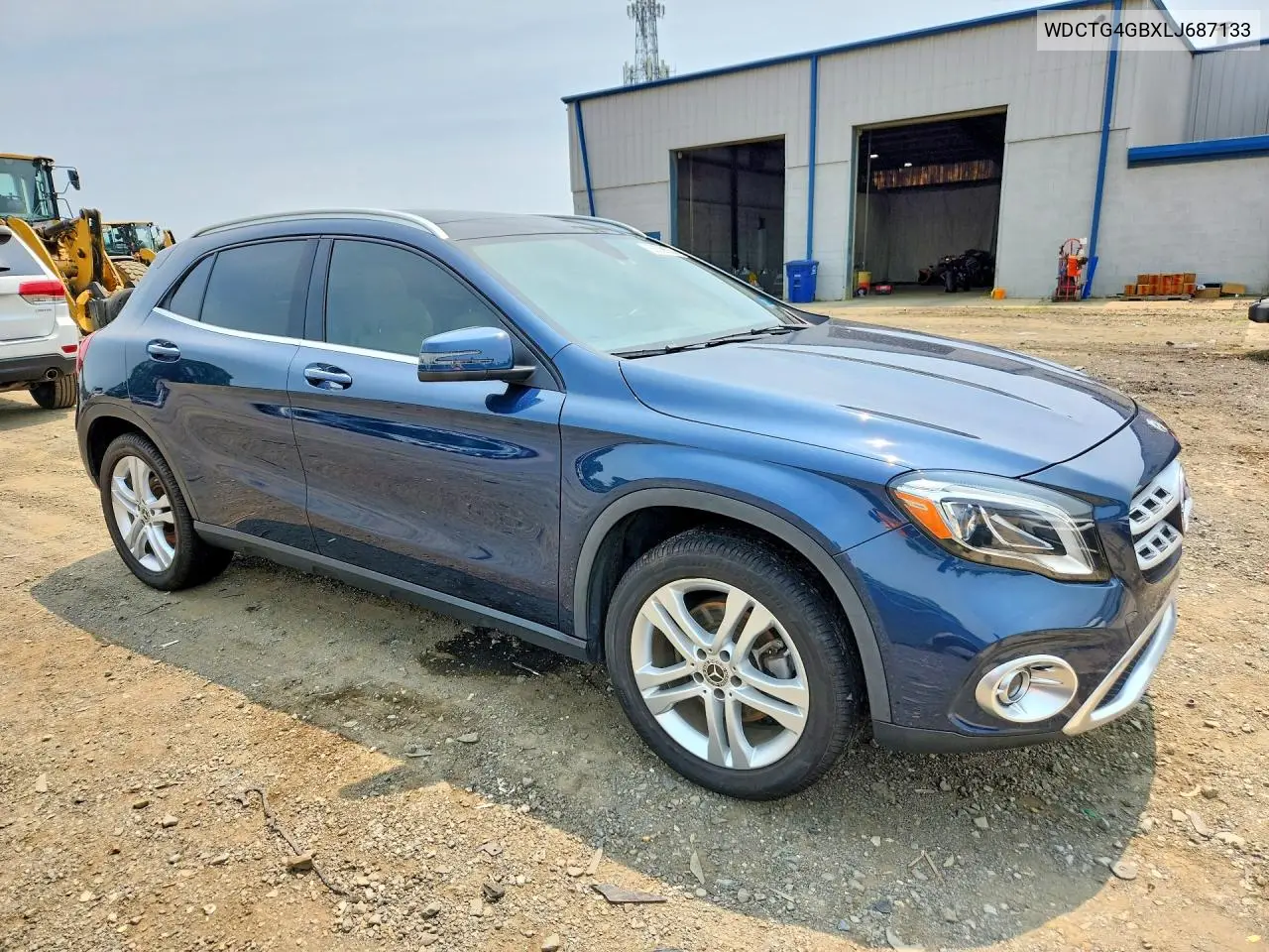 2020 Mercedes-Benz Gla 250 4Matic VIN: WDCTG4GBXLJ687133 Lot: 60688926