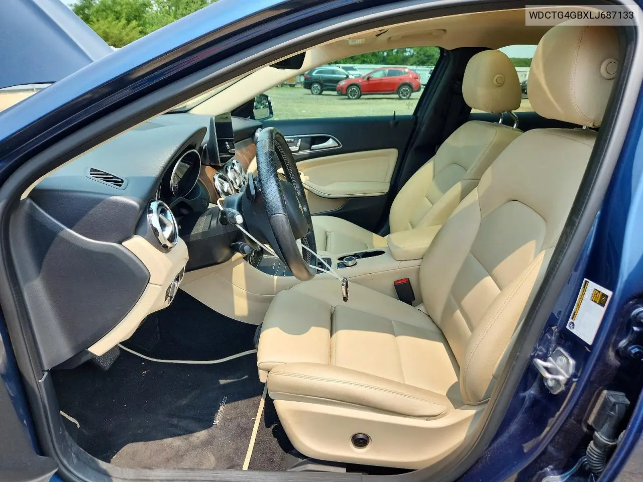 2020 Mercedes-Benz Gla 250 4Matic VIN: WDCTG4GBXLJ687133 Lot: 60688926