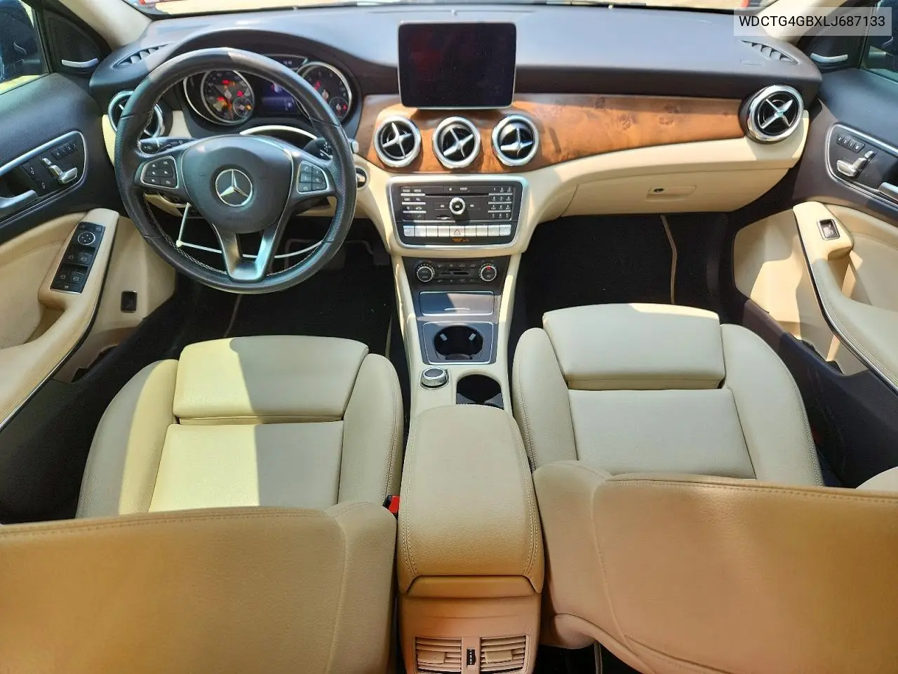 2020 Mercedes-Benz Gla 250 4Matic VIN: WDCTG4GBXLJ687133 Lot: 60688926