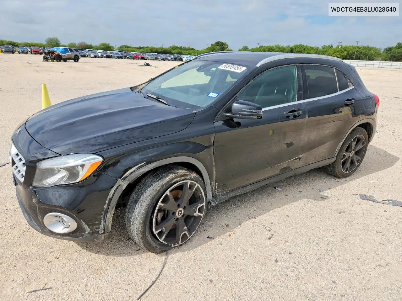 2020 Mercedes-Benz Gla 250 VIN: WDCTG4EB3LU028540 Lot: 60989456
