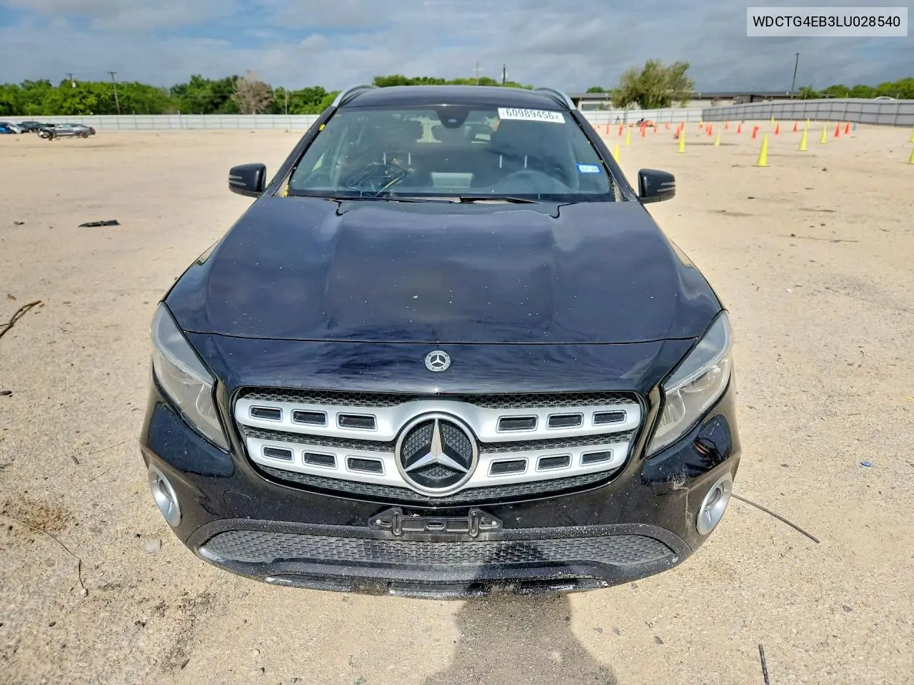 2020 Mercedes-Benz Gla 250 VIN: WDCTG4EB3LU028540 Lot: 60989456